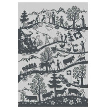 Load image into Gallery viewer, "Kultstoff" Kitchen Towel Silhouette
