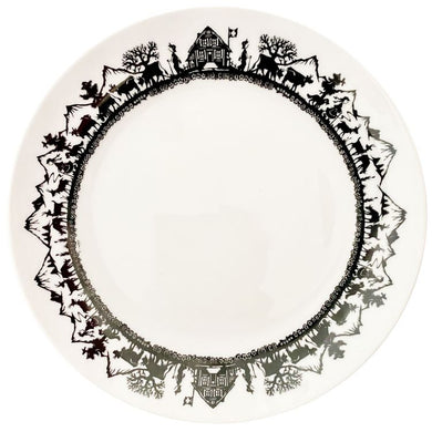 Plate silhouette