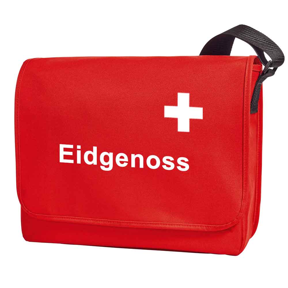 Swiss cross shoulder bag