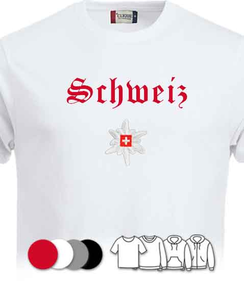 Schweiz mit Edelweiss ♂♀