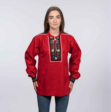 Lade das Bild in den Galerie-Viewer, Sennechutteli / Bluse Rot Damen
