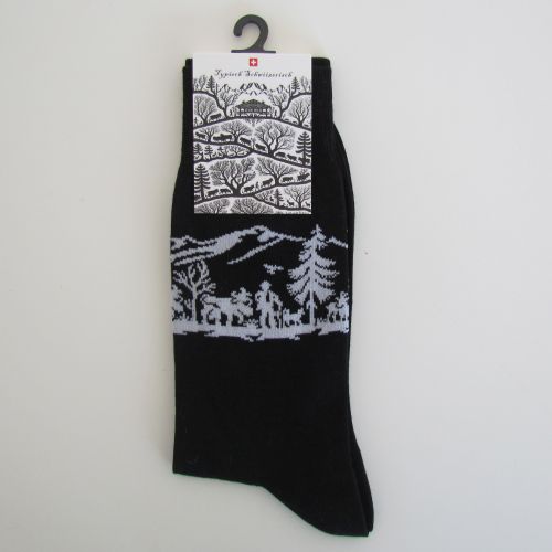 Socken Alpaufzug schmall