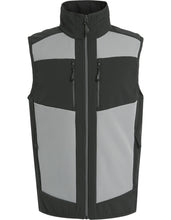 Load image into Gallery viewer, Sofshell Gilet Regatta Unisex Mineral grey/ash vorne
