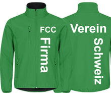 Load image into Gallery viewer, Premium Softshell Jacket Unisex Apple Green
