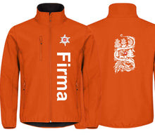 Load image into Gallery viewer, Premium Softshell Jacket Unisex Blood Orange
