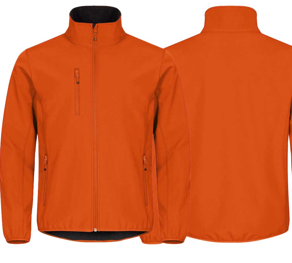 Premium Softshell Jacket Unisex Blood Orange