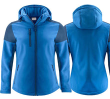 Load image into Gallery viewer, Softshell Damen Activwear Prime Kobalt Marine
