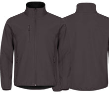 Load image into Gallery viewer, Premium Softshell Jacket Unisex Dark Grey
