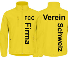 Load image into Gallery viewer, Premium Softshell Jacket Unisex Yellow
