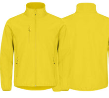 Load image into Gallery viewer, Premium Softshell Jacket Unisex Yellow
