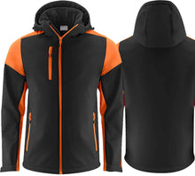 Carica l&#39;immagine nel visualizzatore di Gallery, Softshell Herren Activwear Prime Schwarz Orange
