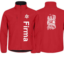 Lade das Bild in den Galerie-Viewer, Softshell Jacke Rot Personalisiert
