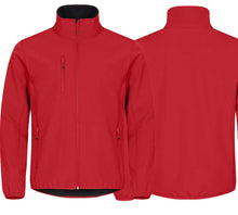 Carica l&#39;immagine nel visualizzatore di Gallery, Softshell Jacke Rot
