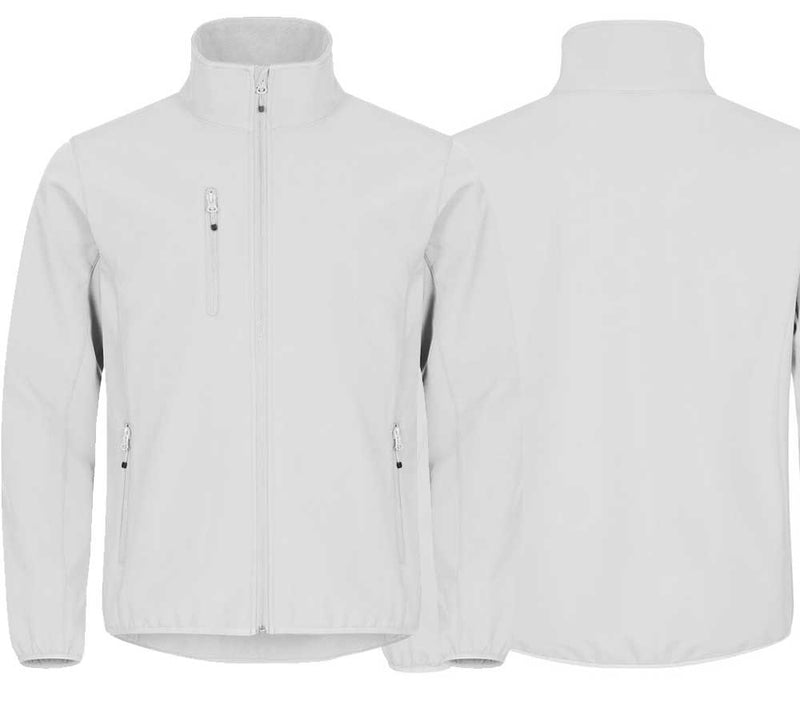 Premium Softshell Jacket Unisex White
