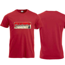 Load image into Gallery viewer, T-Shirt Rot, Kanton Solothurn Wappen / Schild
