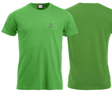 Charger l&#39;image dans la galerie, Premium T-Shirt Unisex Apfelgrün Logo 
