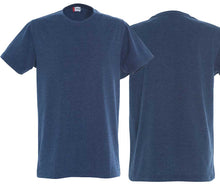 Lade das Bild in den Galerie-Viewer, Premium T-Shirt Unisex Blaumeliert
