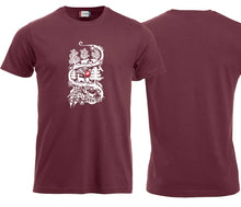 Lade das Bild in den Galerie-Viewer, Premium T-Shirt Unisex Bordeaux
