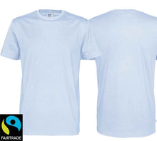 Load image into Gallery viewer, T-Shirt Sky Blue, Bio Baumwolle und Fairtrade Zertifiziert
