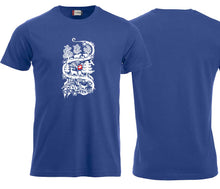 Charger l&#39;image dans la galerie, T-shirt premium unisexe bleu foncé
