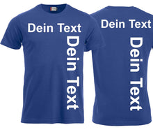 Lade das Bild in den Galerie-Viewer, Premium T-Shirt Unisex Dunkel Blau
