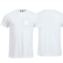 Load image into Gallery viewer, Edelweiss T-shirt, White Edition, chest
