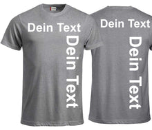 Lade das Bild in den Galerie-Viewer, Premium T-Shirt Unisex Graumeliert
