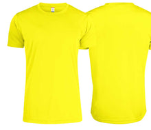Lade das Bild in den Galerie-Viewer, Basic T-Shirt Sport HV Gelb
