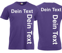 Lade das Bild in den Galerie-Viewer, Premium T-Shirt Unisex Lila
