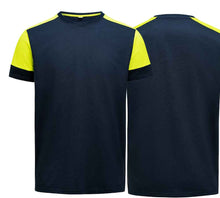 Lade das Bild in den Galerie-Viewer, T-Shirt Herren Printer Prime Schwarz Gelb
