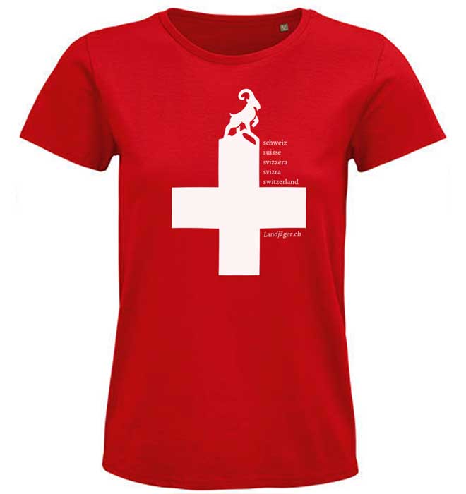 Promo T-Shirt Women Schweizerkreuz Landjäger