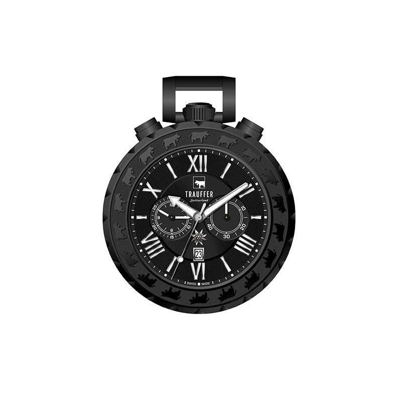 Taschen-Chronograph mit Ankerkette