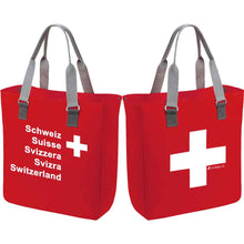 Lade das Bild in den Galerie-Viewer, Tasche mit Schweizerkreuz und Text Schweizer Pass
