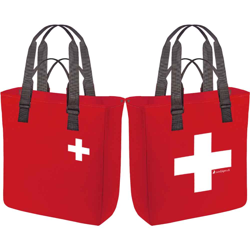 Tasche Schweizerkreuz klein und gross