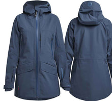 Carica l&#39;immagine nel visualizzatore di Gallery, Wind-/ Regenjacke Tenson Damen Dunkel Blau
