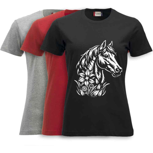 T-Shirt Pferd Damen