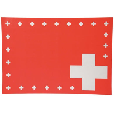 8 Placemat with Swiss cross