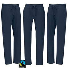 Carica l&#39;immagine nel visualizzatore di Gallery, Trainerhose Navy Fairtrade
