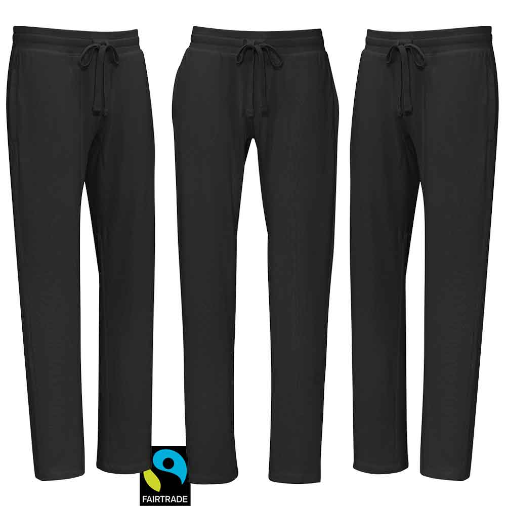 Trainerhose Schwarz Fairtrade