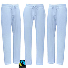 Load image into Gallery viewer, Trainerhose Sky Blue Fairtrade
