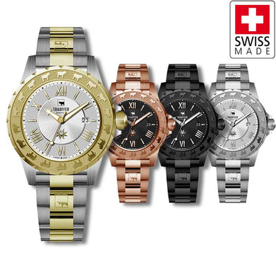 Bracciale in acciaio ♀Orologio da donna