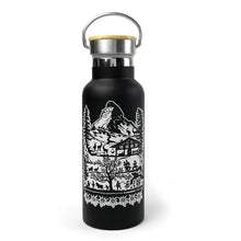 Lade das Bild in den Galerie-Viewer, Scherenschnitt Trinkflasche Matterhorn
