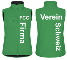 Charger l&#39;image dans la galerie, Premium Softshell Gilet Femme Vert Pomme
