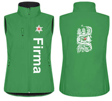 Charger l&#39;image dans la galerie, Premium Softshell Gilet Femme Vert Pomme
