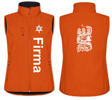 Lade das Bild in den Galerie-Viewer, Premium Softshell Gilet Women Blutorange
