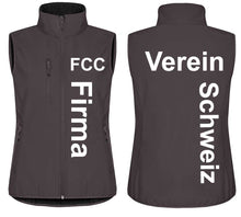 Load image into Gallery viewer, Premium Softshell Gilet Women Dark Grey
