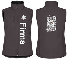Load image into Gallery viewer, Premium Softshell Gilet Women Dark Grey
