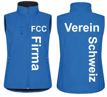 Load image into Gallery viewer, Premium Softshell Gilet Women Royal Blue
