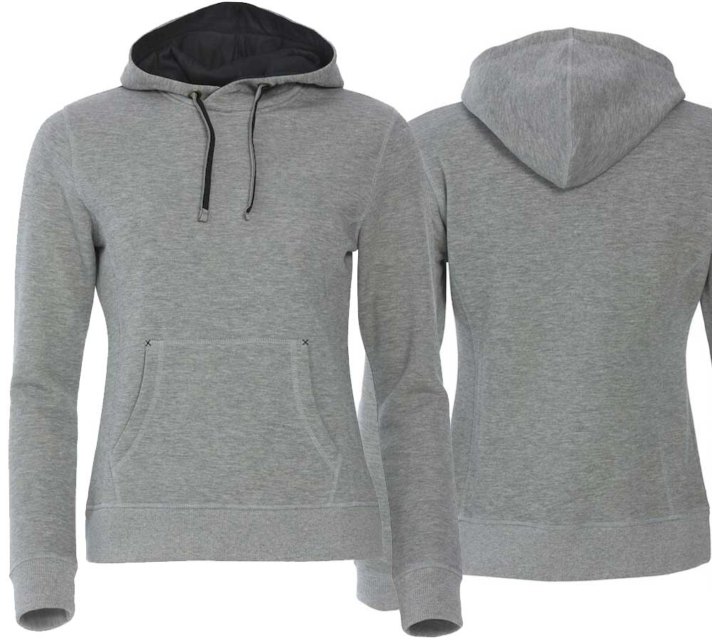 Hoodie Graumeliert Women
