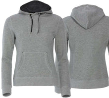 Lade das Bild in den Galerie-Viewer, Hoodie Women Graumeliert
